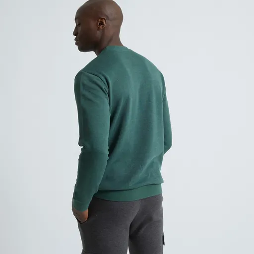 Hanorac cu guler rotund, confecționat din molleton periat