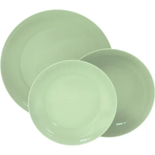 Luminarc Set de masă din 18 piese Apy Paradise Green, verde