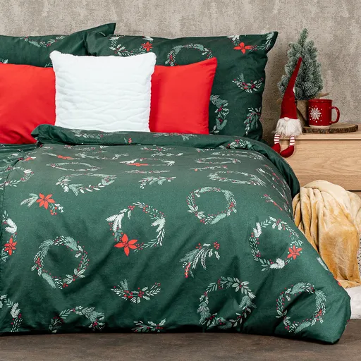 Lenjerie de pat 4Home Poinsettia ,160 x 200 cm, 70 x 80 cm, 160 x 200 cm, 70 x 80 cm