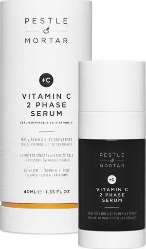 Pestle & Mortar Ser bifazic pentru piele Vitamina C (Two Phase Serum) 40 ml