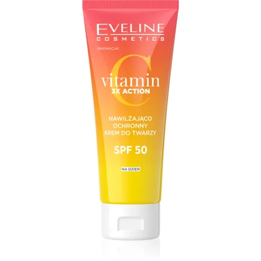 Eveline Cosmetics Vitamin C 3x Action crema de zi hidratanta SPF 50 30 ml