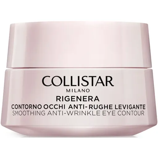Collistar Rigenera Smoothing Anti-Wrinkle Eye Contour crema anti rid pentru ochi ziua și noaptea 15 ml