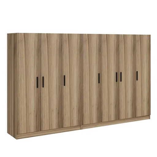 Dulap pentru haine, Hanah Home, Kale, 315x190x52 cm, Dore