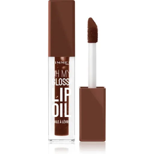 Rimmel Oh My Gloss! Lip Oil ulei pentru buze cu efect de hidratare culoare 010 Cappuccino Deep 4.5 ml