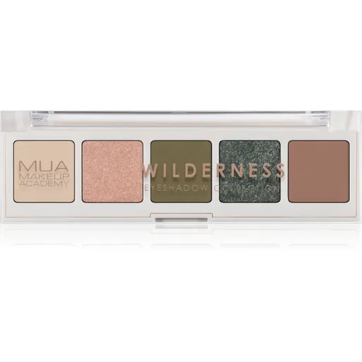 MUA Makeup Academy Eyeshadow Collection paletă cu farduri de ochi culoare Wilderness 3.8 g