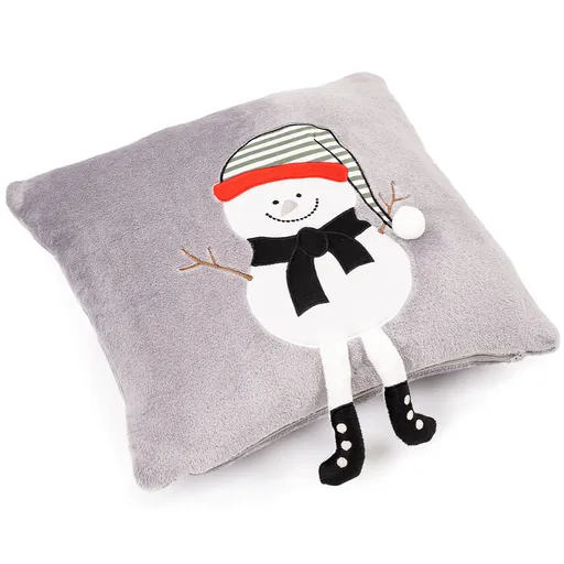 Față de pernă de Crăciun 4Home Frosty Snowman,40 x 40 cm