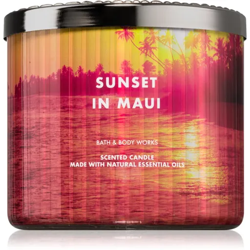 Bath & Body Works Sunset In Maui lumânare parfumată 411 g