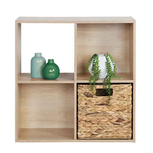 Raft Preto, natural, 60 x 28 x 60 cm