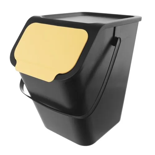 Coș deșeuri selective Orion 25 l, galben, galben