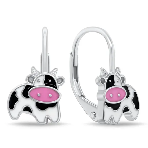 Brilio Silver Cercei de argint Văcuța EA1141W