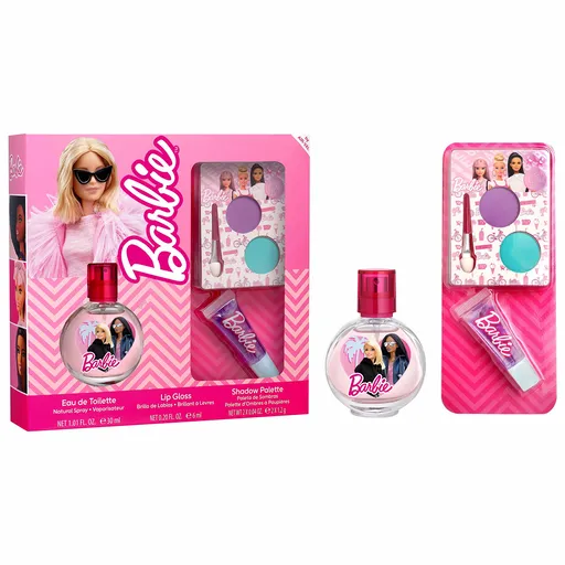 EP Line Barbie - EDT 30 ml + luciu de buze + fard de ochi