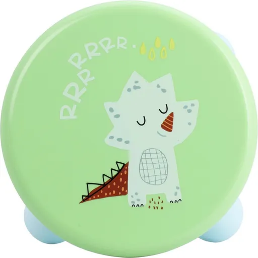 Scaun pentru copii Hatu Dinosaurus, 23 x 22 x 21cm, plastic, verde