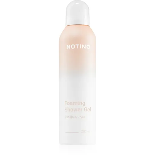 Notino Foaming Shower Gel Vanilla & Rose spumă pentru duș 200 ml