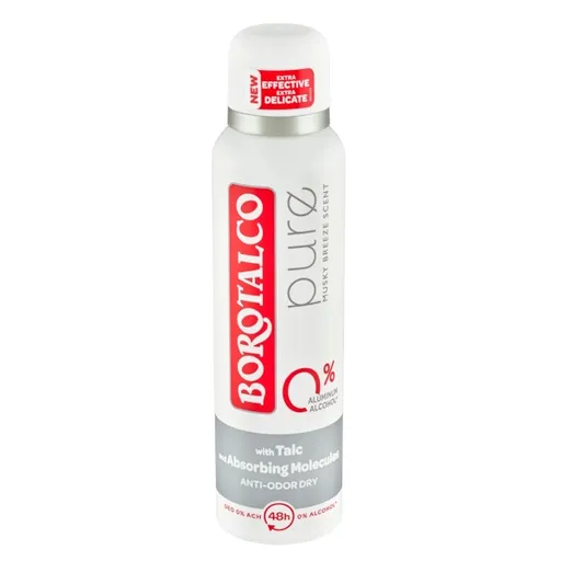 Borotalco Deodorant spray 8H Pure (Spray Deodorant) 150 ml