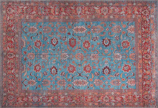 Covor, Blues Chenille, 75x230 cm, Multicolor