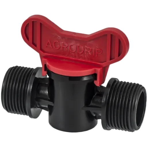 Mini Robinet Cu Filet Exterior Pentru Banda De Picurare , Dimensiune 3/4"