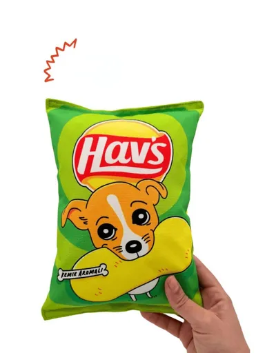 Jucărie pentru câini, Paws & Whiskers, Havhav 1006, Poliester, Verde