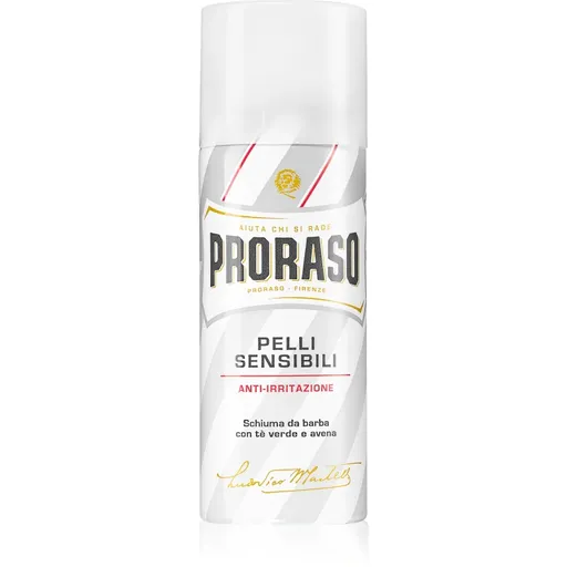 Proraso Sensitive Skin spumă pentru bărbierit pentru piele sensibilă 50 ml