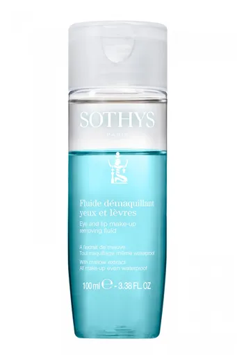 SOTHYS Paris Demachiant bifazic pentru ochi și buze (Eye and Lip Make-Up Removing Fluid) 100 ml