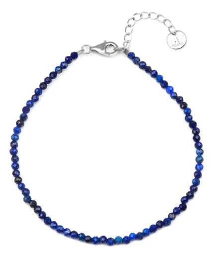 Agato Brățară minerală cu lapis lazuli POL-B02/21L