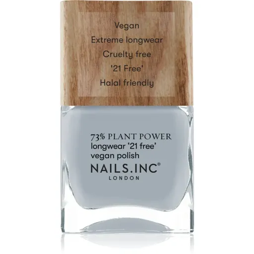 Nails Inc. Plant Power lac de unghii cu rezistenta indelungata culoare Fresh Air Don't Care 14 ml