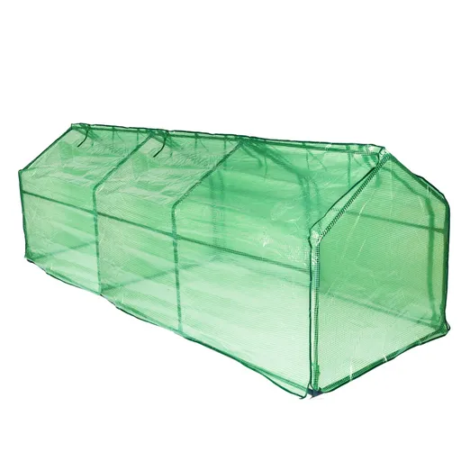 Mini-Sera Polietilena Micul Fermier 4 x 1 x 0.8m, Densitate 140g/mp, MF-SS1003