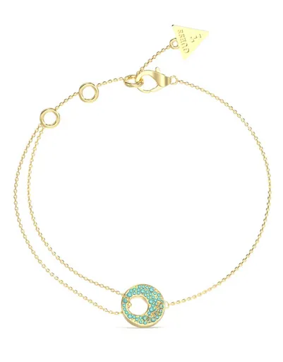 Guess Brățară decentă placată cu aur Blooming Summer JUBB05227JWYGAQ 18.5 cm