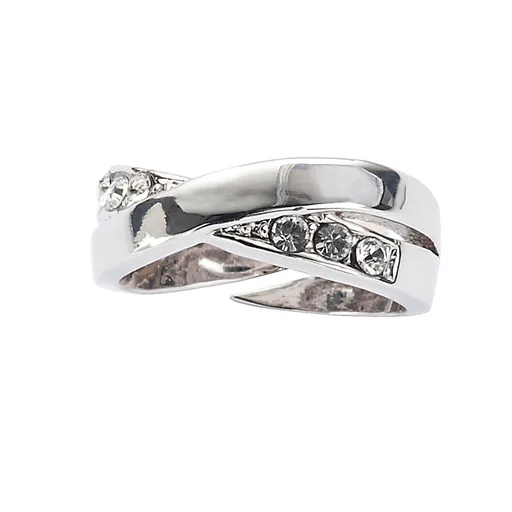 Inel din argint cu cristale