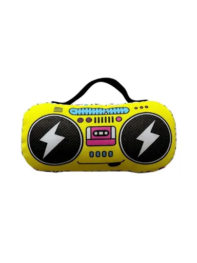 Jucărie pentru câini, Paws & Whiskers, Havhav 1032, MATERIAL TEXTIL PLUȘAT/MATERIAL TEXTIL POLIESTER, Galben/Negru