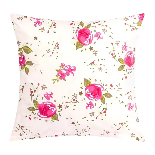 Bellatex Husă pentru pernă Růžička roz, 40 x 40 cm