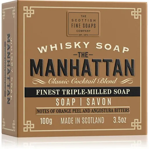 Scottish Fine Soaps Whisky Soap The Manhattan săpun solid 100 ml