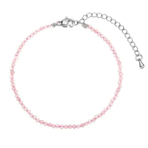 Evolution Group - Pavona Brățară din mărgele cu opale roz 43055.3 opal roz