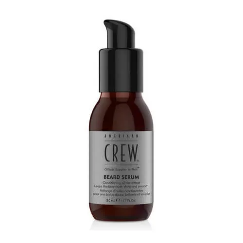american Crew Ser pentru barbă şi mustață cu un efect lăsând-o moale, netedă şi strălucitoare (Beard Serum) 50 ml
