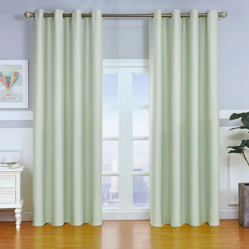 Draperie blackout 4Home Dublin verde deschis, 150 x 250 cm, verde deschis