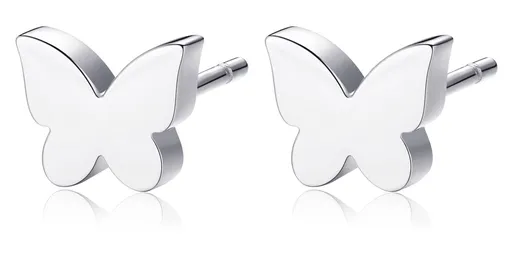 S'Agapõ Cercei din oțel frumoși fluturi CLICK SCK156