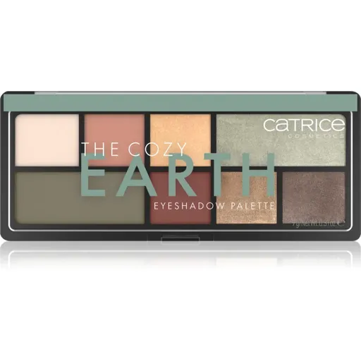 Catrice The Cozy Earth paletă cu farduri de ochi 9 g