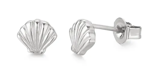 Troli Cercei din oțel la modă scoică de mare VEDE0149 S