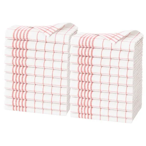 ARÔME HOME Șervețel de bucătărie roșu, 50 x 70 cm,set de 20 bucăți, roșu