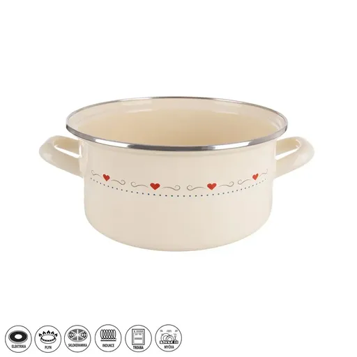 Oală emailată TONČA