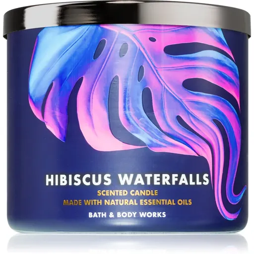Bath & Body Works Hibiscus Waterfalls lumânare parfumată 411 g