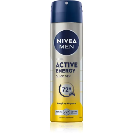 NIVEA MEN Active Energy spray anti-perspirant pentru barbati 150 ml