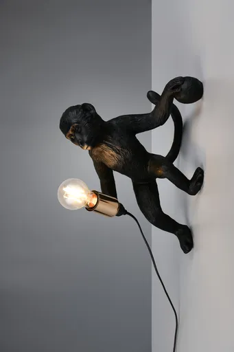 Lampa de masa Louy, RL, 35x20x36.5 cm, 15W, 1x E27, polirasina, negru