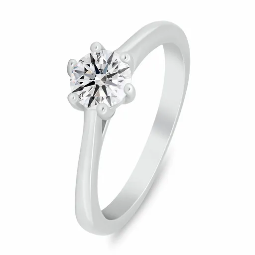 Brilio Silver Inel de logodnă din argint cu zircon cubic RI151W 52 mm