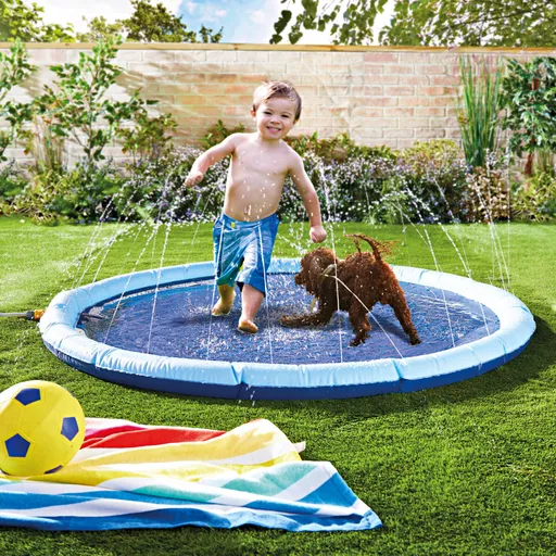 Piscină pentru copii cu fântână