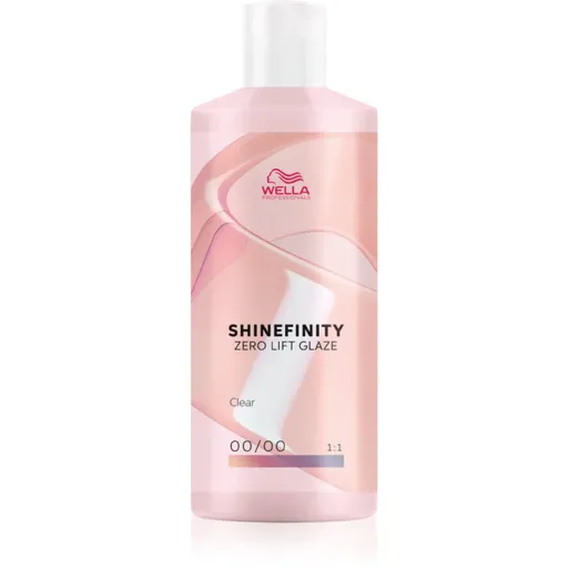 Wella Professionals Shinefinity Zero Lift Glaze vopsea de păr demipermanentă pentru par natural sau vopsit 500 ml