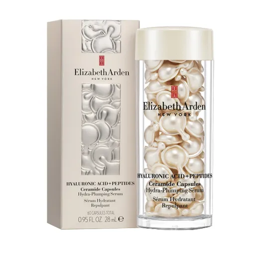 Elizabeth Arden Ser facial în capsule cu ceramide Hyaluronic Acid + Peptides Ceramide Capsules (Hydra-Plumping Serum) 60 buc.