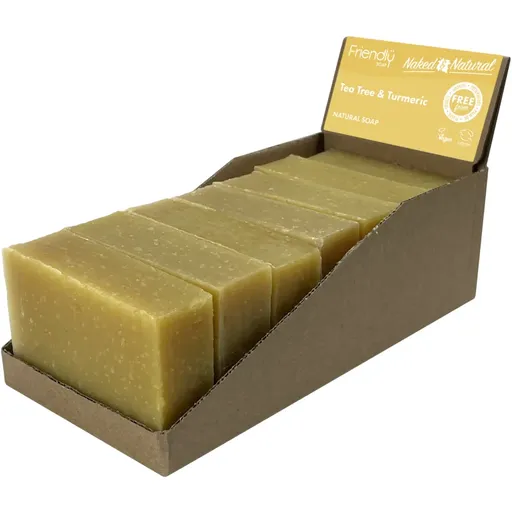 Friendly Soap Natural Soap Tea Tree & Turmeric săpun natural 7x95 g