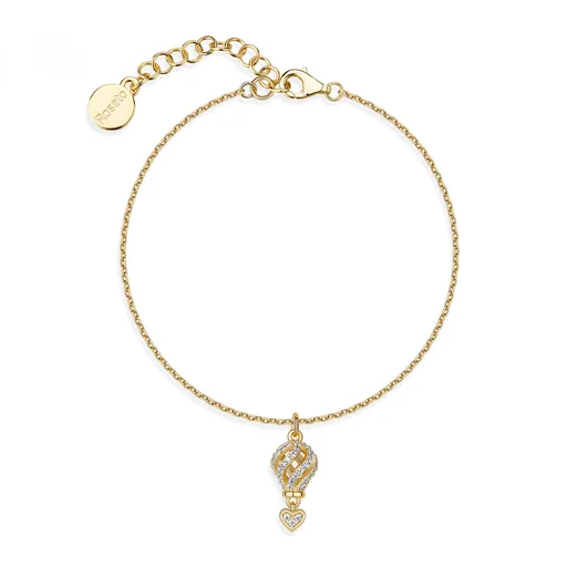 Rosato Brățară strălucitoare placată cu aur cu balon cu aer cald Aria RZAR24