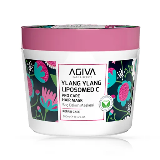 Masca reparatoare pentru par - AGIVA -  Ylang Ylang Liposomed C - 300 ml