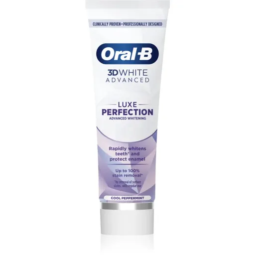 Oral-B 3D White Luxe Perfection pasta de dinti pentru albire Cool Peppermint 75 ml